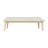 Unfinished Solid Wood Dining Table