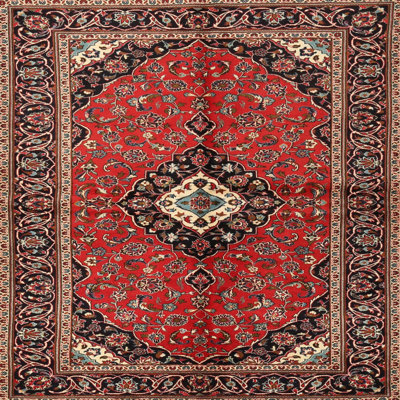 Tapis décoratif rouge colombe Spring oriental