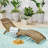 Baldesi 72.75" Long Acacia Single Chaise-1710944777