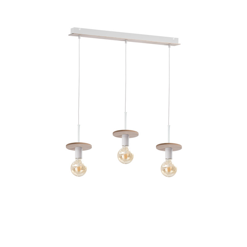 Tarrytown 3 - Light Kitchen Island Pendant, Natural