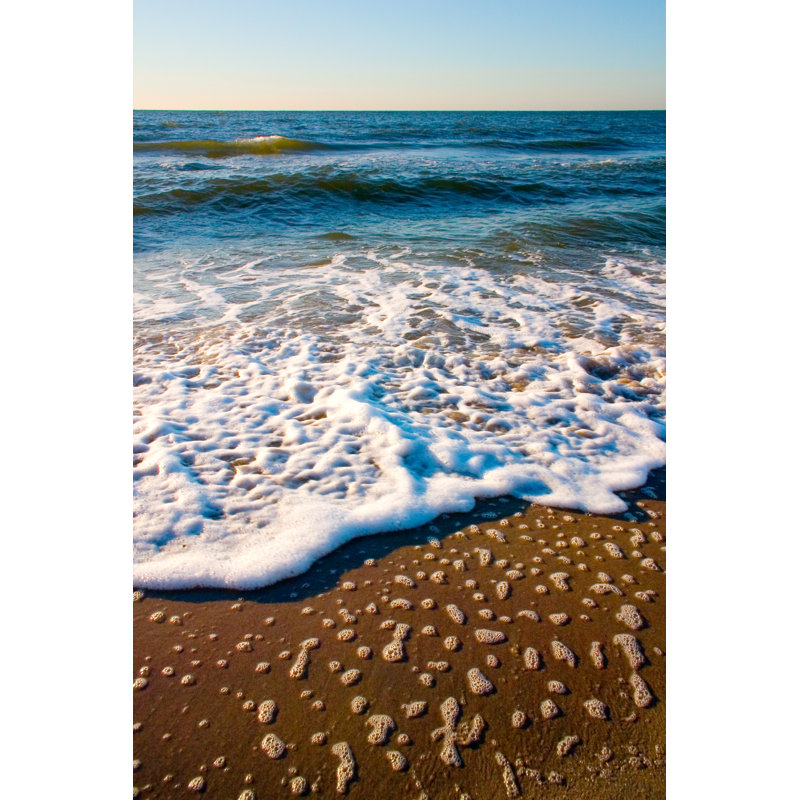 Vagues - photographie sur toile tendue, L 12 po x H 18 po
