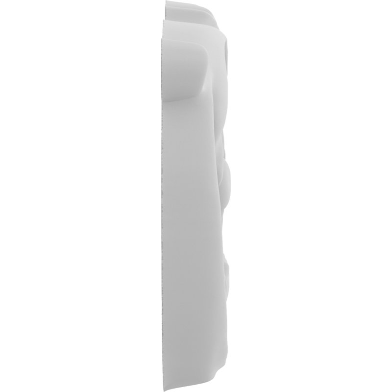 Applique Pinedale, H 1,5 po x l 1,5 po x P 0,25 po, Droite