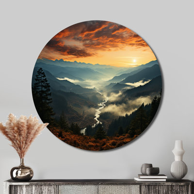 Haithem - Paysages d'art rond en métal