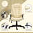 High Back Vibration Massage Office Chair With 6 Vibration Points, Heated Reclining PU Leather Computer Chair With Armrest And Remote-1787121185