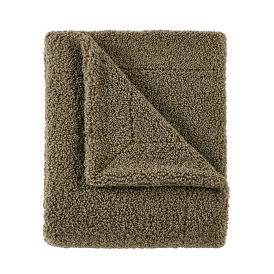 Teddy Boucle Throw Blanket