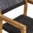 Morones Rectangular Reclaimed Teak & Metal 6 Person Indoor Outdoor Dining Set