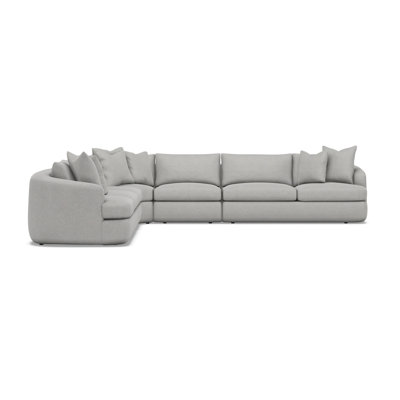 Jules Fabric 5 Pc Sectional