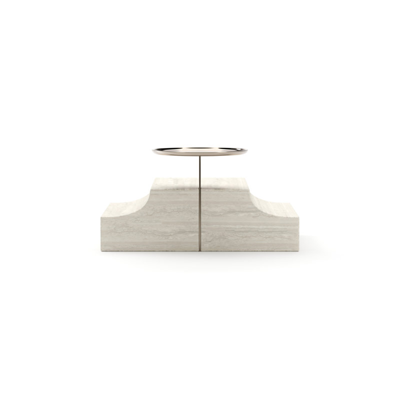 Overlap Rectangle Wedge Base Light