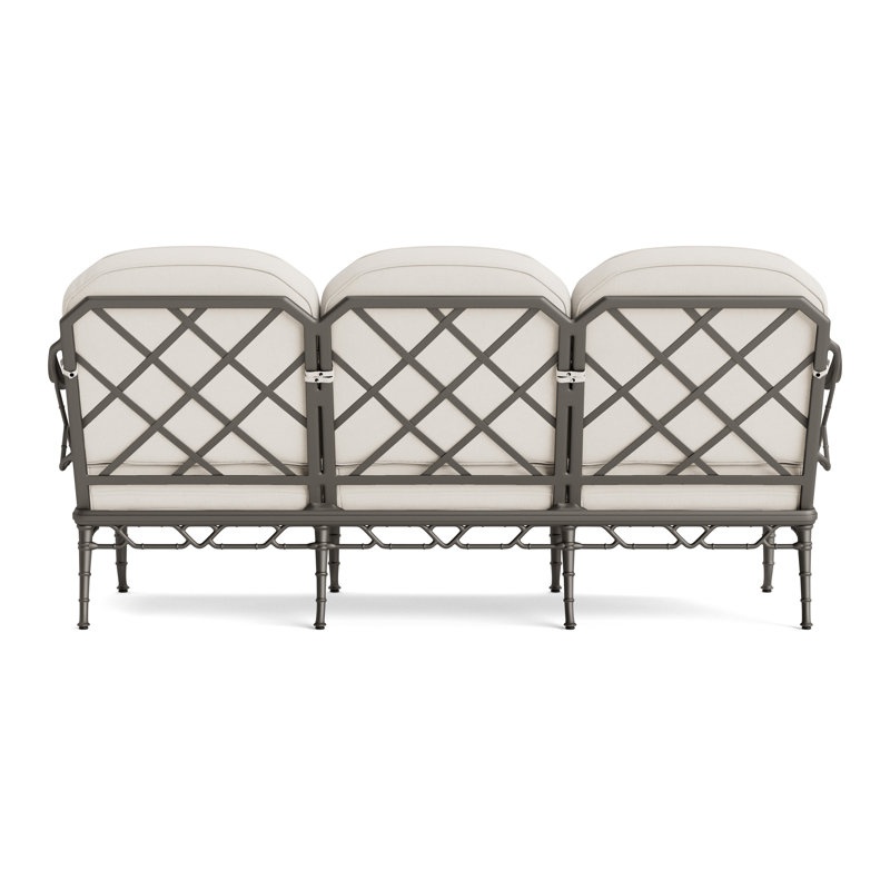 Calcutta Outdoor 3 - Seat Patio Sofa, Fusion Natural, Mica