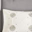 Couette réversible 6 pièces - Grand lit/très grand lit en coton avec broderies magnifiques
