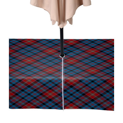 Winter Plaid Water Repellent Tablecloth