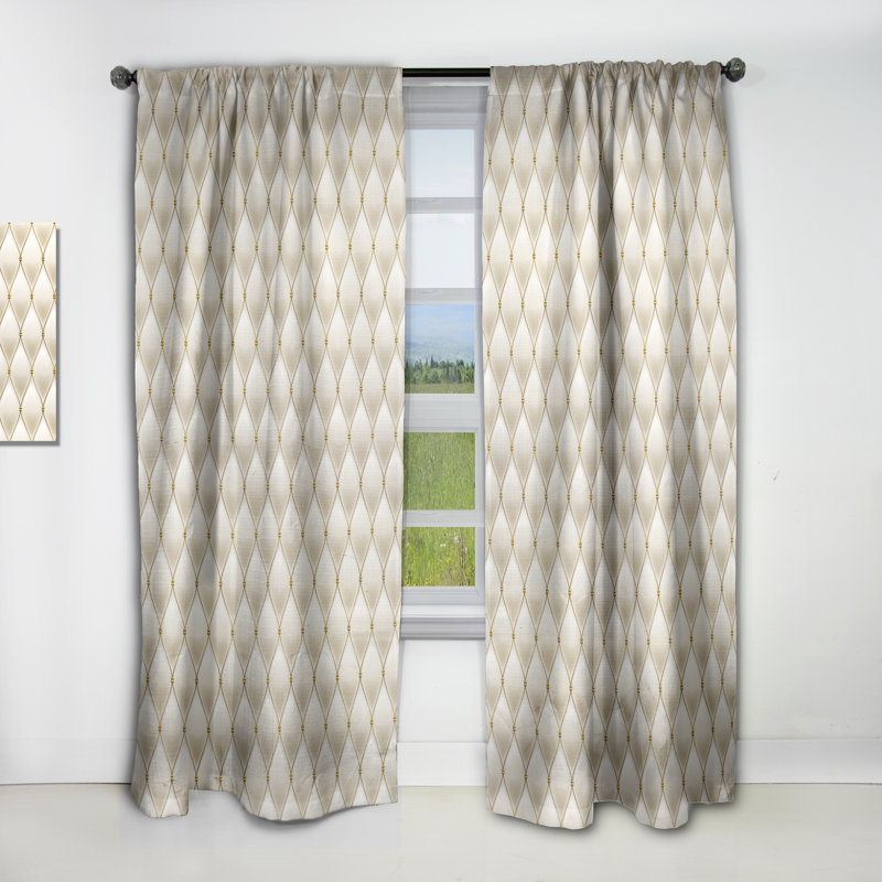 Rideau en lin / polyester Strathern, Occultant - l 52 po x L 84 po