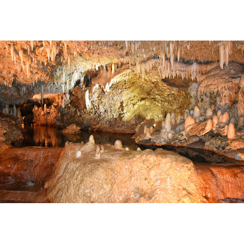 Harrison's Cave, Barbados par - Reproduction, L 12 po x H 8 po
