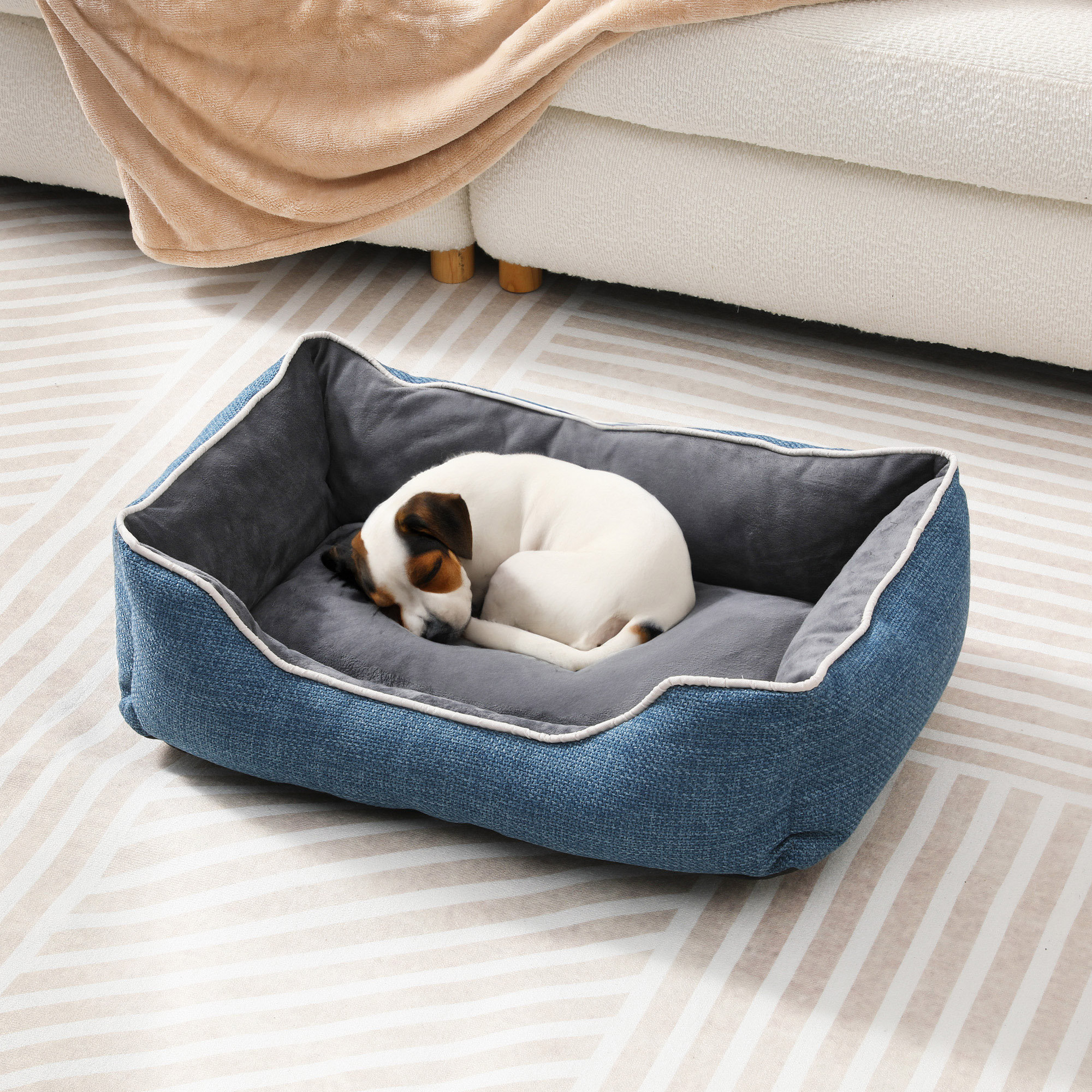 Tucker Murphy Pet™ Evar Washable Polyester Pet Bed Anti-Slip Dog Cat ...