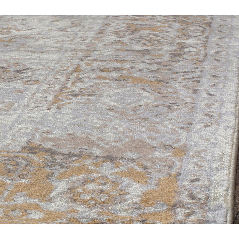 Tapis oriental gris, Rectangulaire 2 pi x 4 pi