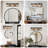 Modern Vanity Wall Sconce (Bulb Not Included)