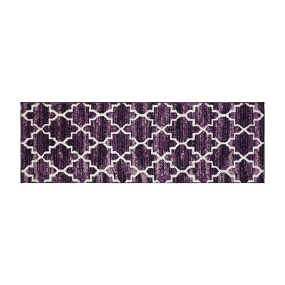 Norra Bathroom Runner Rug with Non-Slip Backing