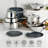 Tramontina Utsava Tri-Ply Clad 5 Qt Covered Casserole with Ceramic Interior – Induction-Ready-119969663