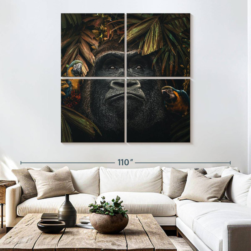 Brampt Gorilla II, 74" H x 74" W