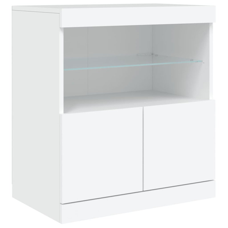 Mashari 283cm Sideboard, White