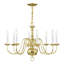 Lustre classique / traditionnel à 8 lumières de style bougie Benedetto-746069325
