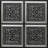 24'' L x 24'' W Textured PVC Glue Up Ceiling Tile-92631282