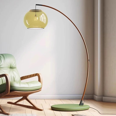Lampe de salon simple et élégante avec matériel de pêche