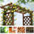 Sabeera Wood Planter Box with Trellis-718423083