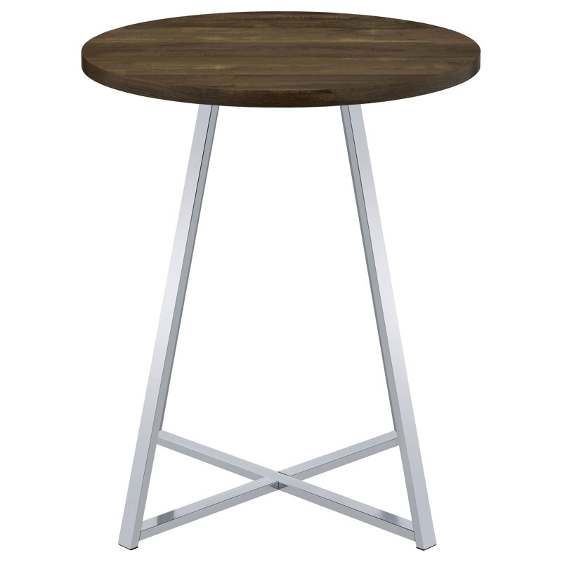 Mahveen Round Metal Base Dining Table