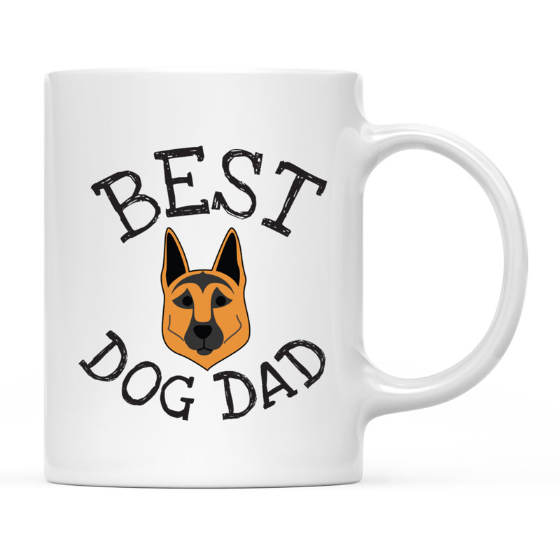 Tasse à café Best Dog Dad, Berger allemand