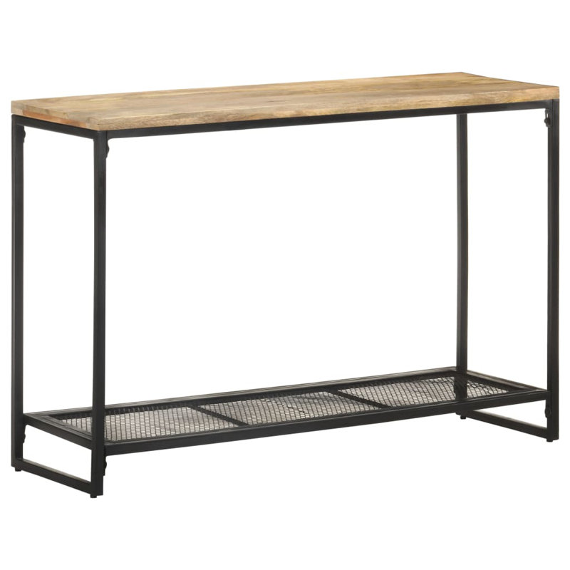 Console Table 43.3"x13.8"x29.5" Solid Mango Wood, Reclaimed Wood