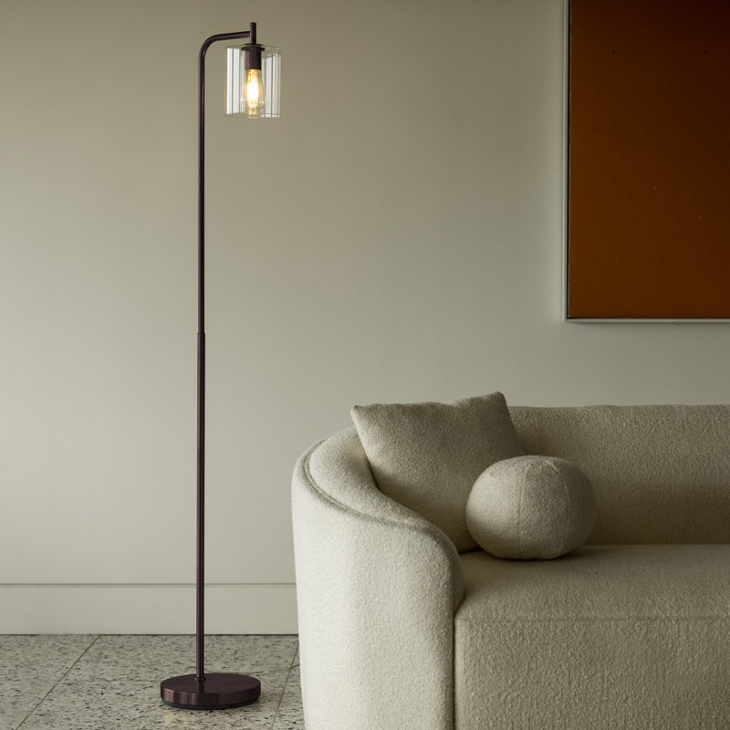Lampe sur pied à DEL écoénergétique industrielle 1 lumière à DEL 66 po Elizabeth