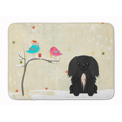 Tapis de bain antidérapant en microfibre Christmas Presents