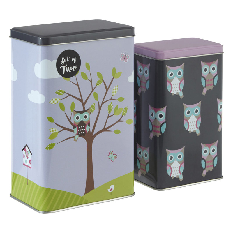 Metal Canister - Set of 2