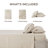 Bedsure Bed Sheets, Cotton Linen Sheet Set, Breathable & Durably, Anti - Pilling & Soft, Deep Pocket Fitted Bed sheet set Up to 16 Inches-109947945-109947942