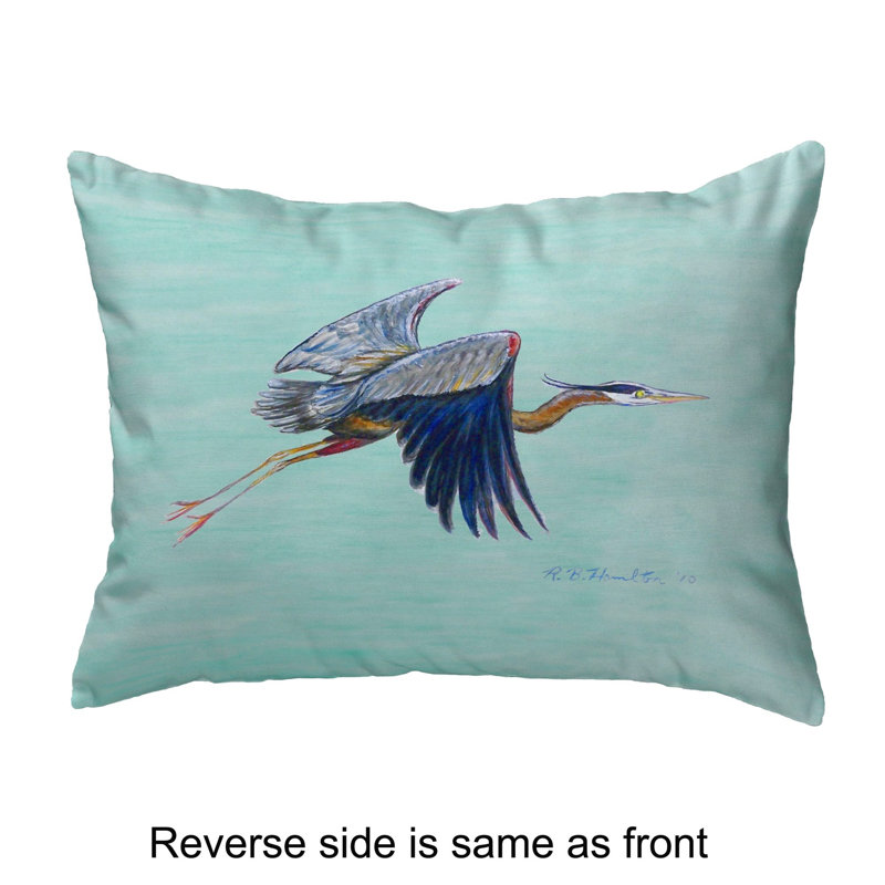  Coussin lombaire intérieur / extérieur Flying Heron
