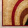 Carlei Arcs & Shapes Red Modern Rug