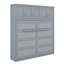 Lit escamotable mural avec armoires supérieures Murphy-1307697444-1307697451