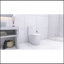 Toilette allongée une pièce - blanc