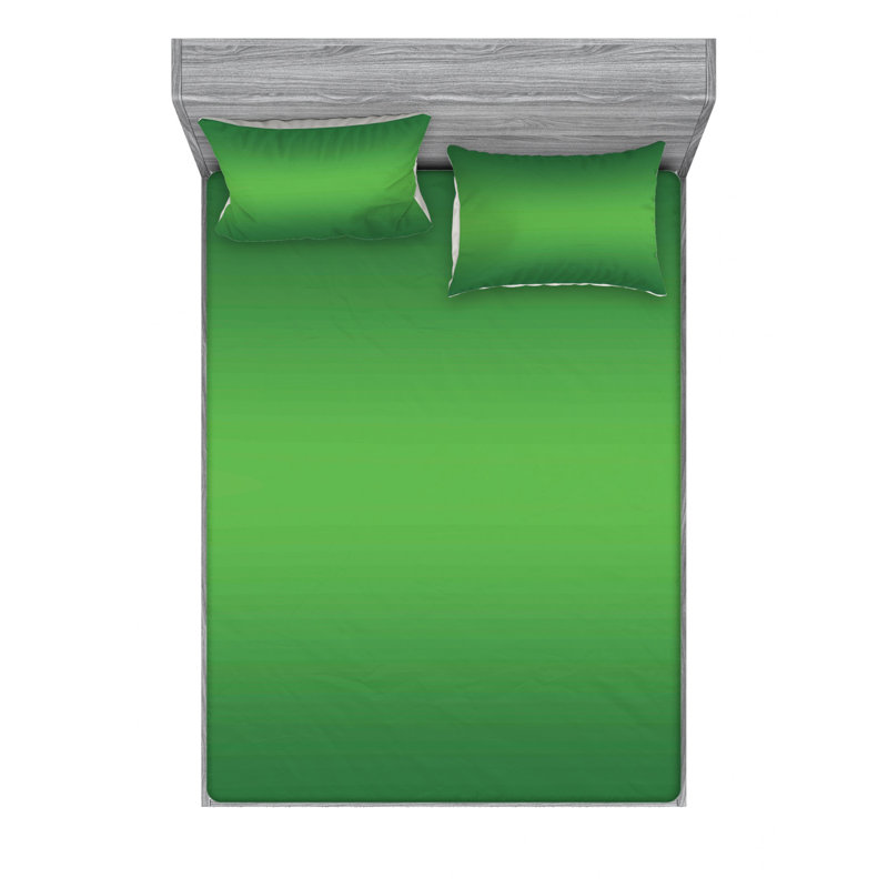 Microfiber Ombre Sheet Set, Full Sheet Set with Pillowcase