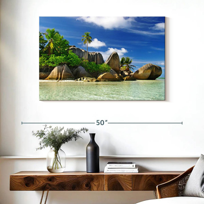 Gillard Seychelles Island Rocks, H 26 po x l 39 po