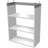 Single Shelf-Hang Closet Shelf with Cubby-1430987697-1430987696