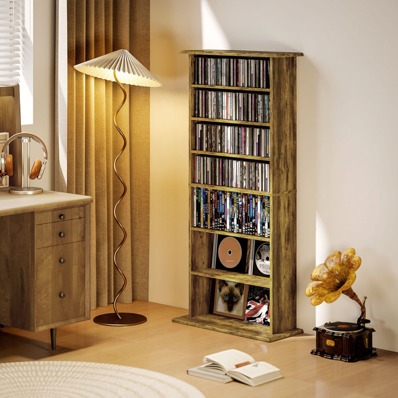 126.3cm H Media Shelves