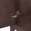 Meuble-lavabo en bois massif 24 po avec lavabo, armoire et tablette ouverte, design Morandi-625656342