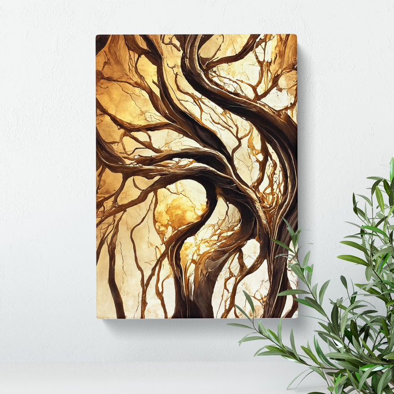 Autumn Tree No.3 - Wrapped Canvas, 60cm H x 40cm W