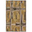 Zoe Bios By Jaipur Living Balsa HNC01 Handmade Abstract Yellow and Taupe Area Rug (10'x14')-1657563598