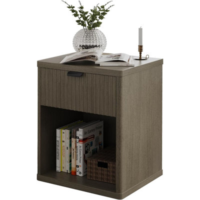 1-Drawer Nightstands With Open Cubby by Latitude Run