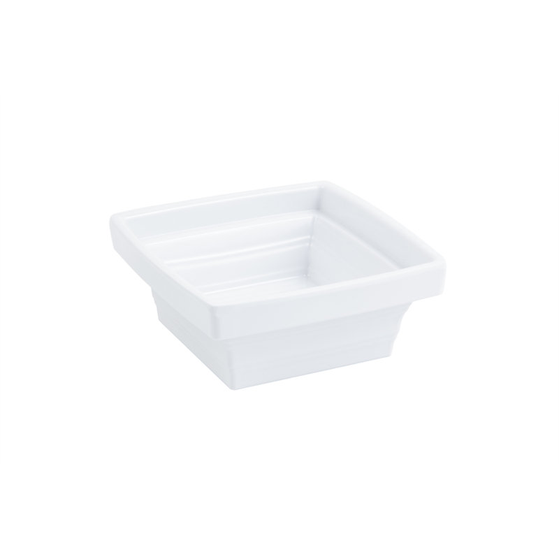 Bol à dessert 56 oz mélamine Americana Square, Blanc