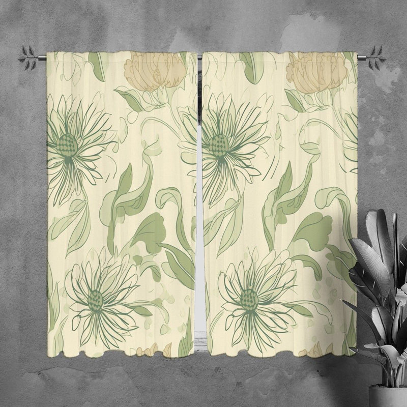 Navtej Room Darkening Curtain Pair, 40" W x 61" L