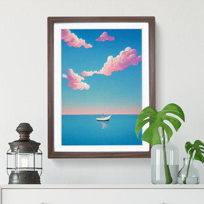Boat Under the Sky - Wall Art
